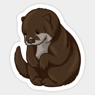 Baby Otter Sticker